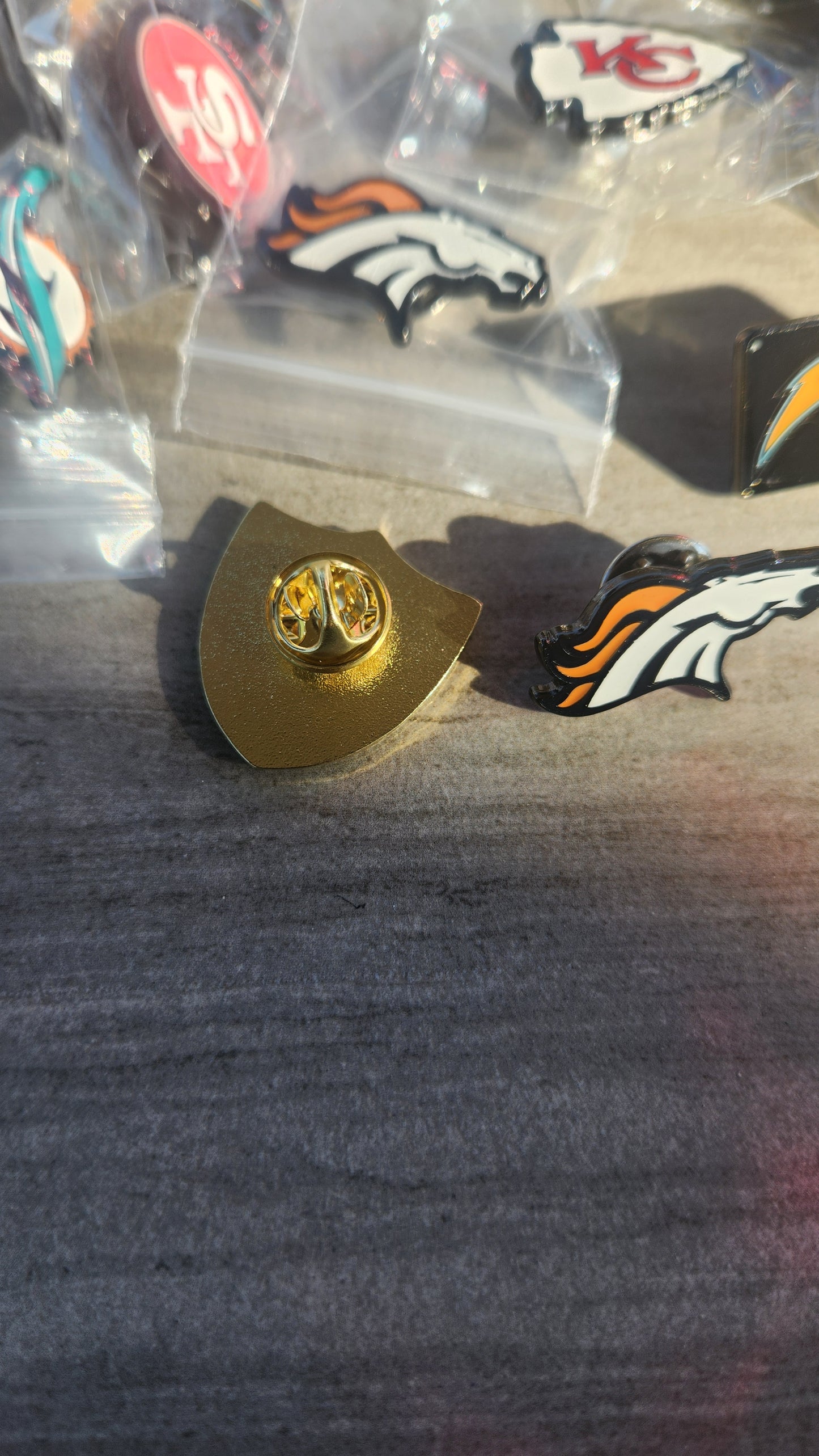 Small NFL Teams Pins