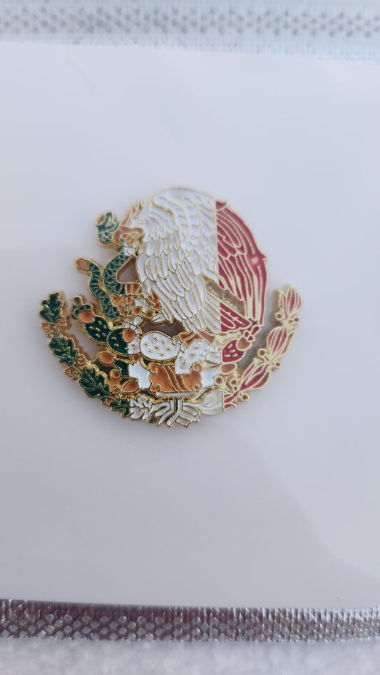 Escudo Mexicano Hat Pin