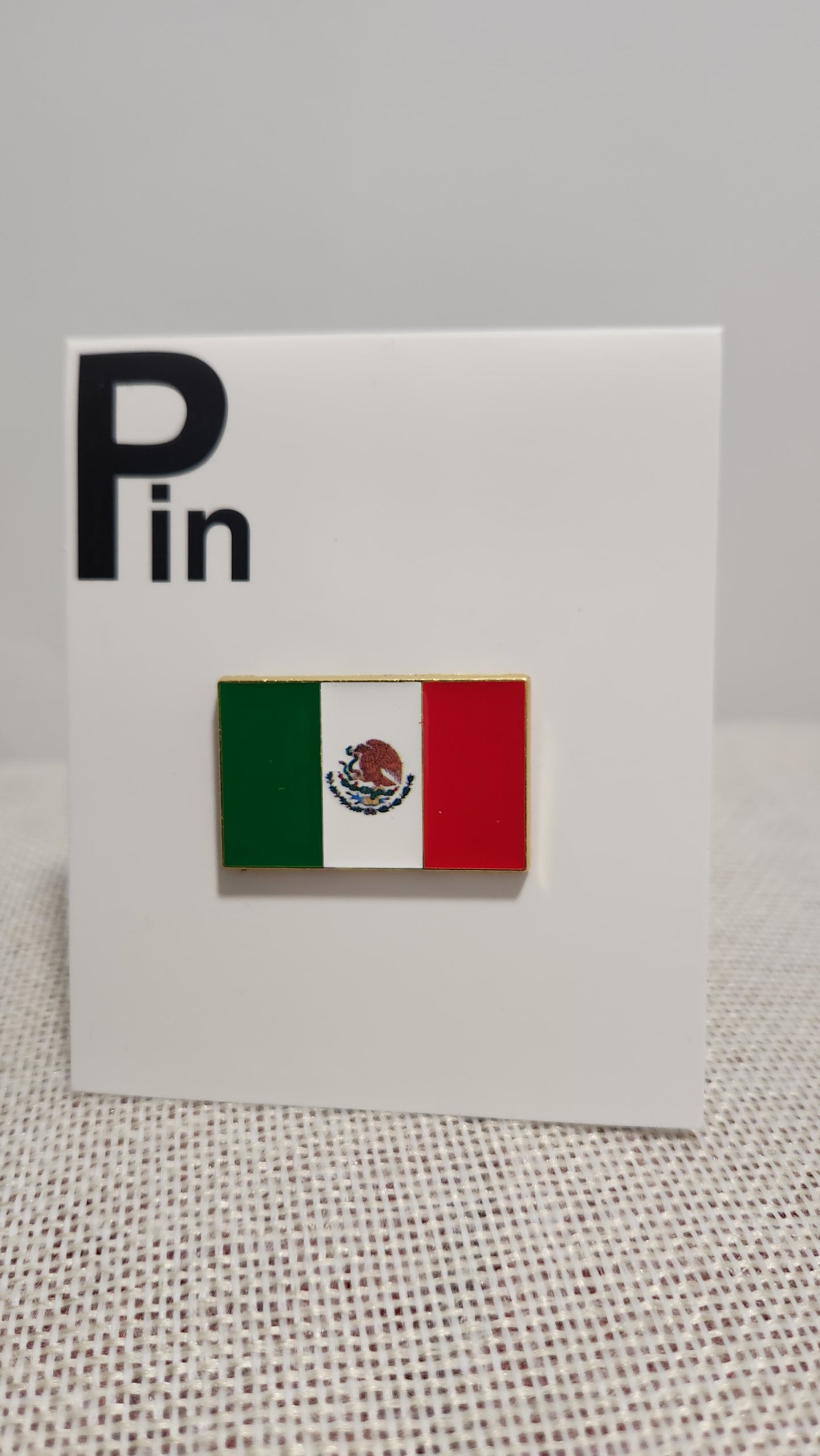 Bandera México Hat Pin