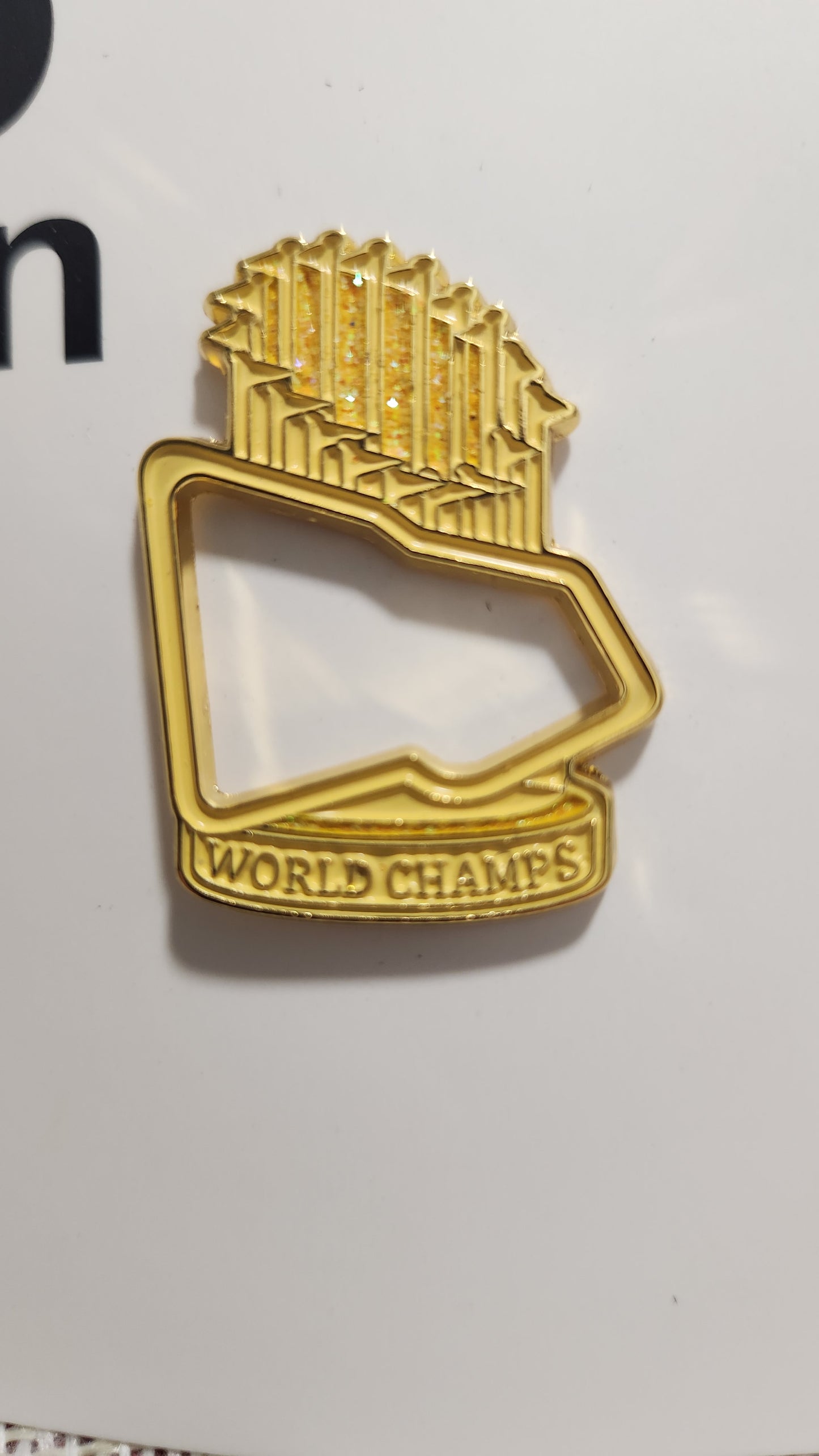 A World Champions Hat Pin