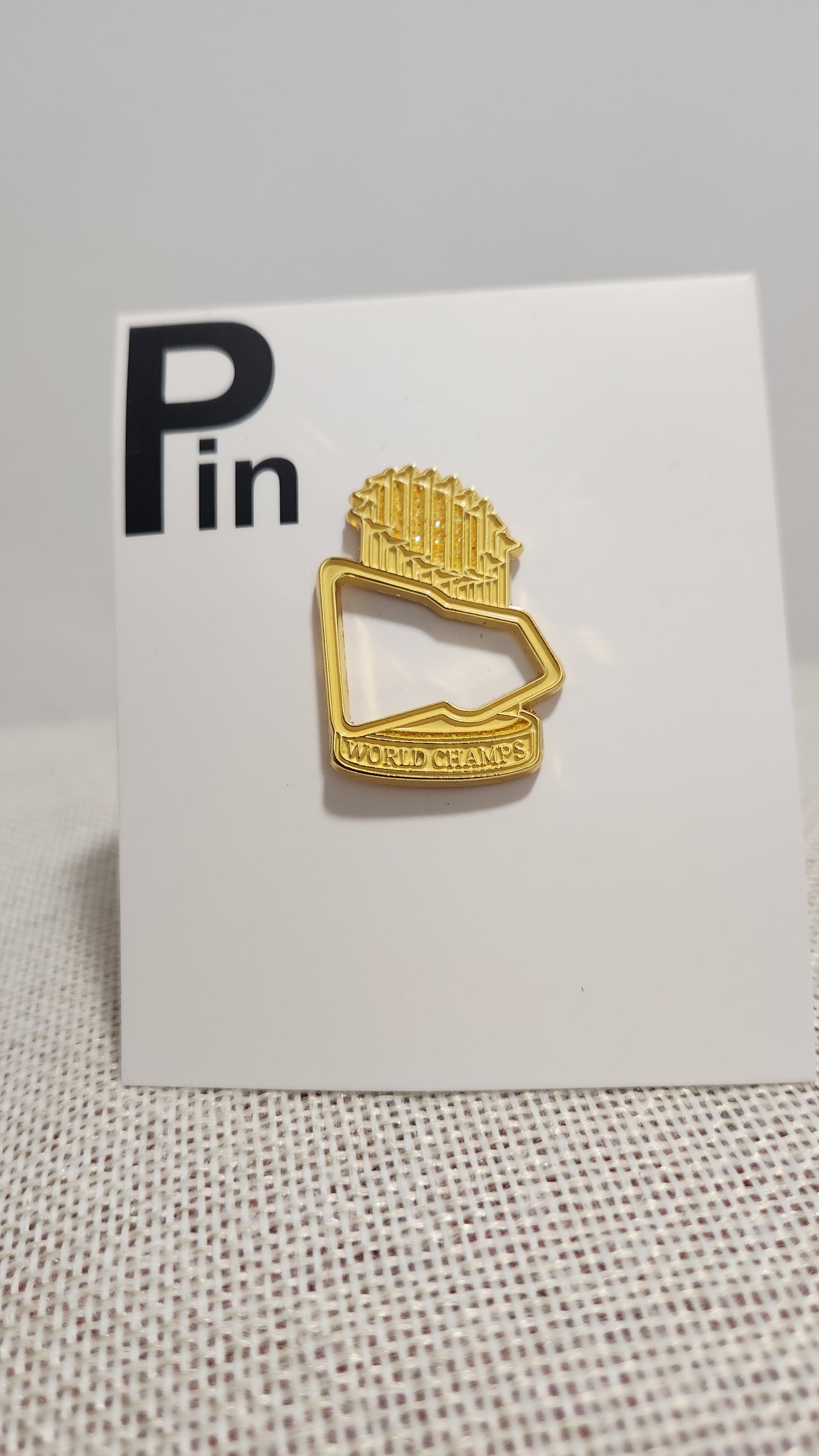 A World Champions Hat Pin