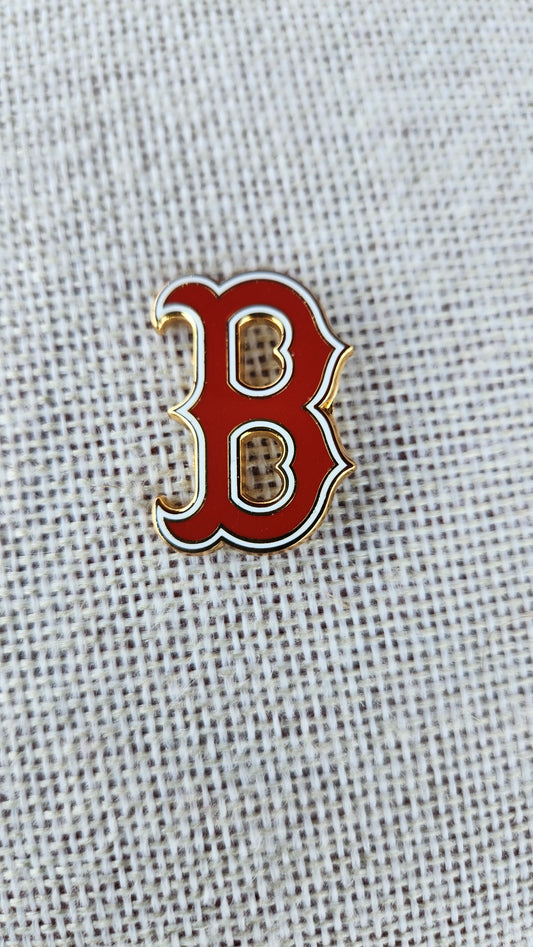 Boston Letter B Hat Pin