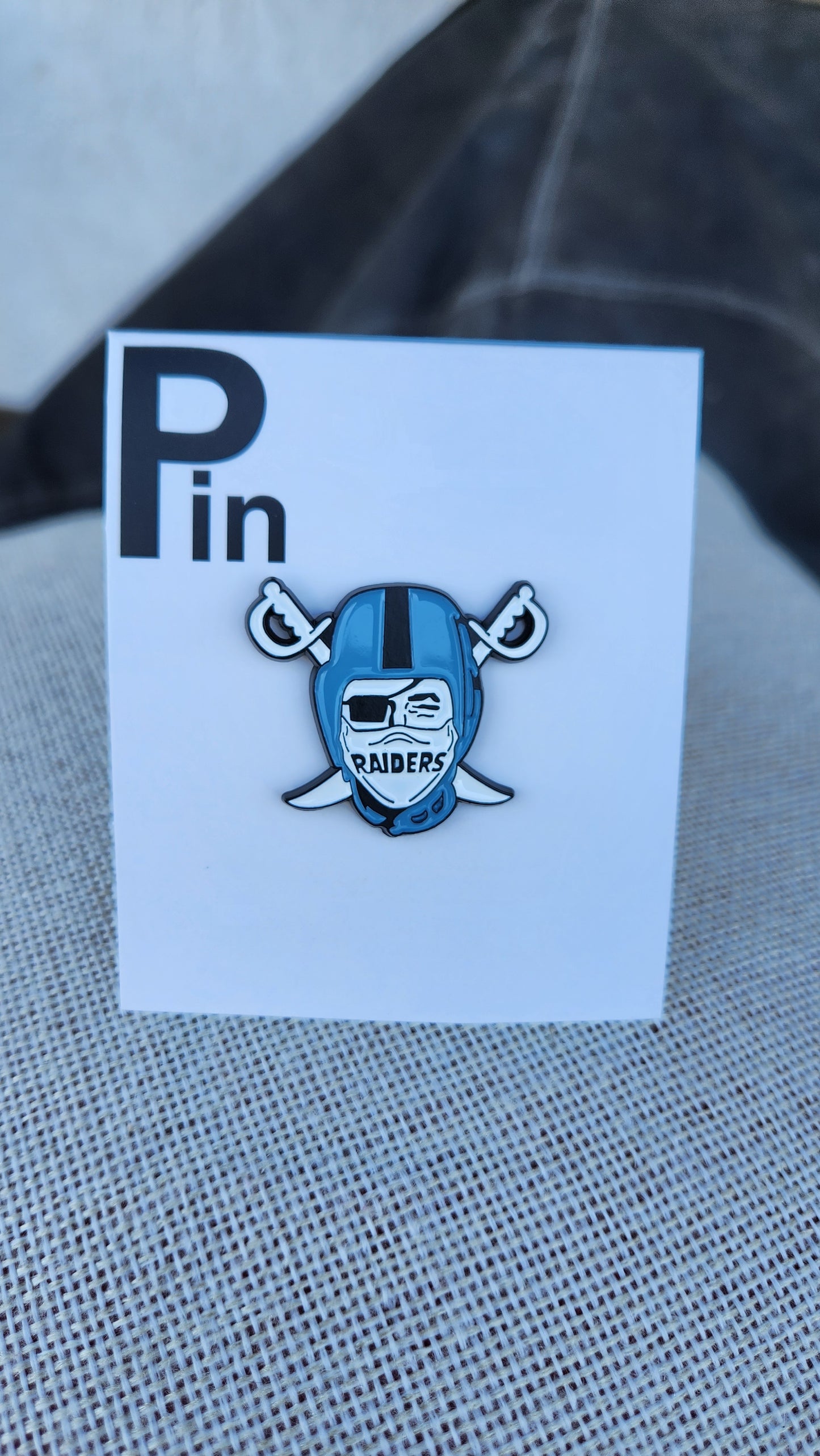 Raiders Hat Pin