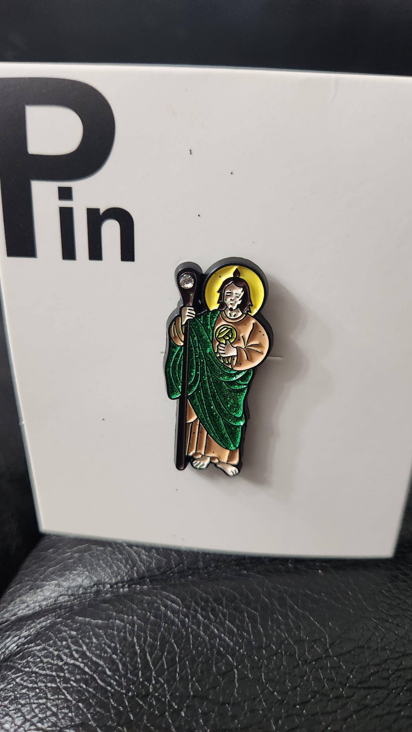 San Judas new Hat pin