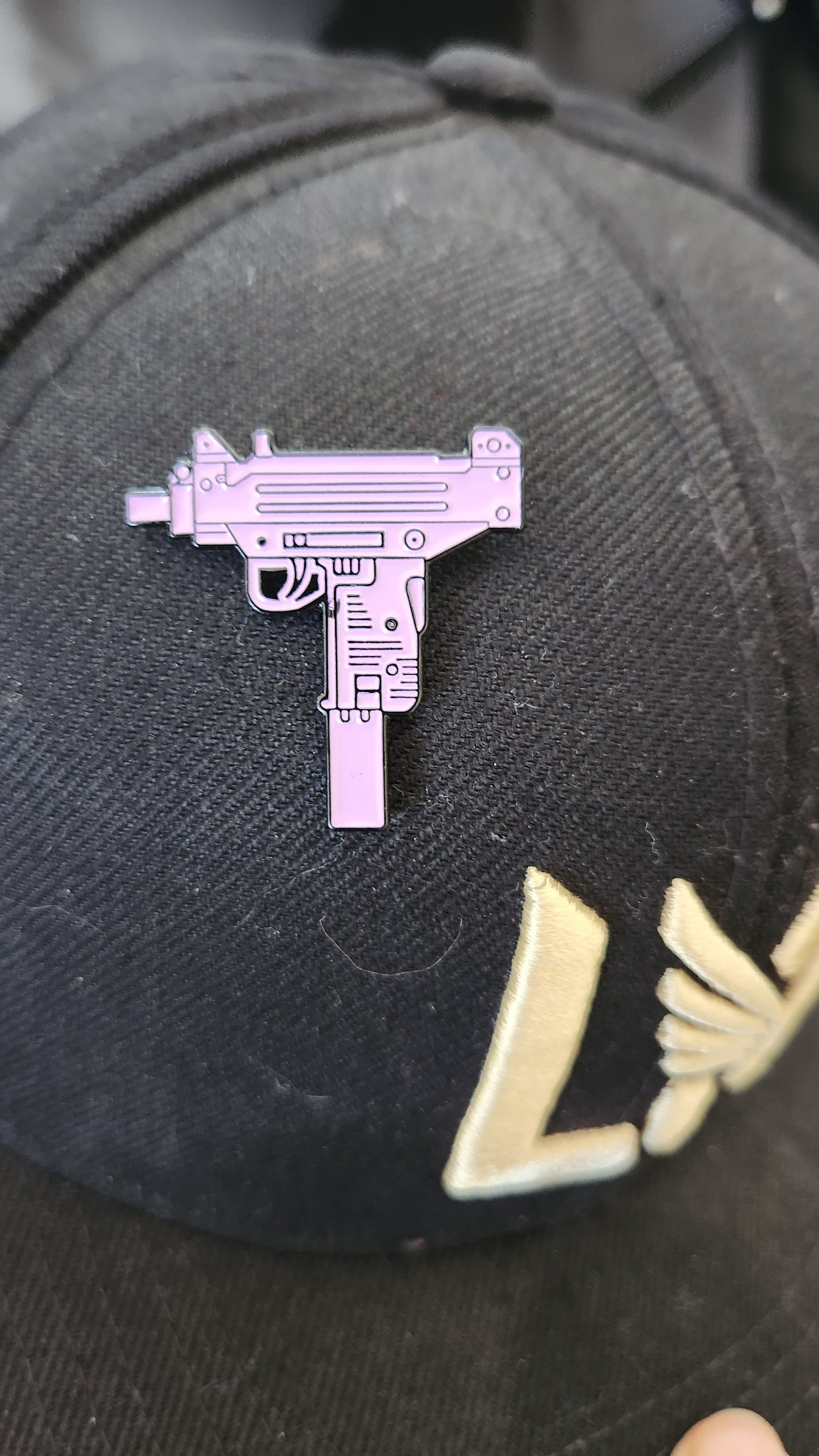 Pink Uzi Hat pin 📌