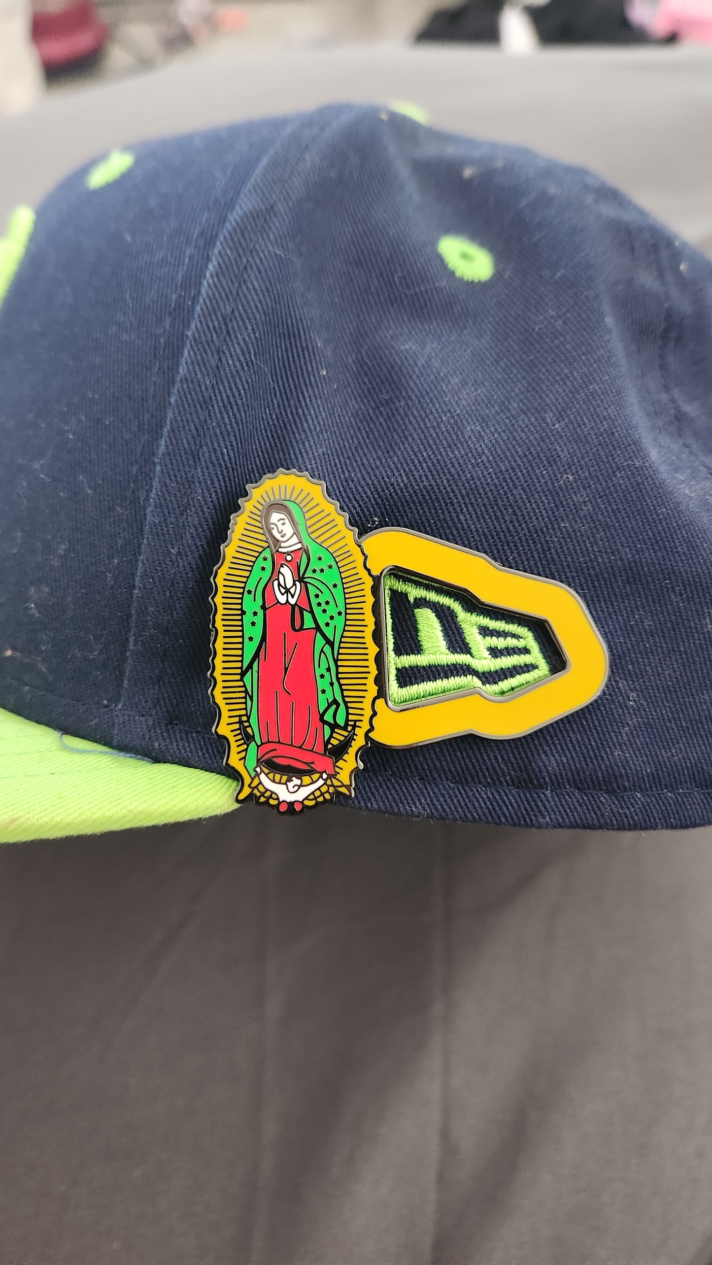 Newera Virgen de Guadalupe #2 Hat Pin