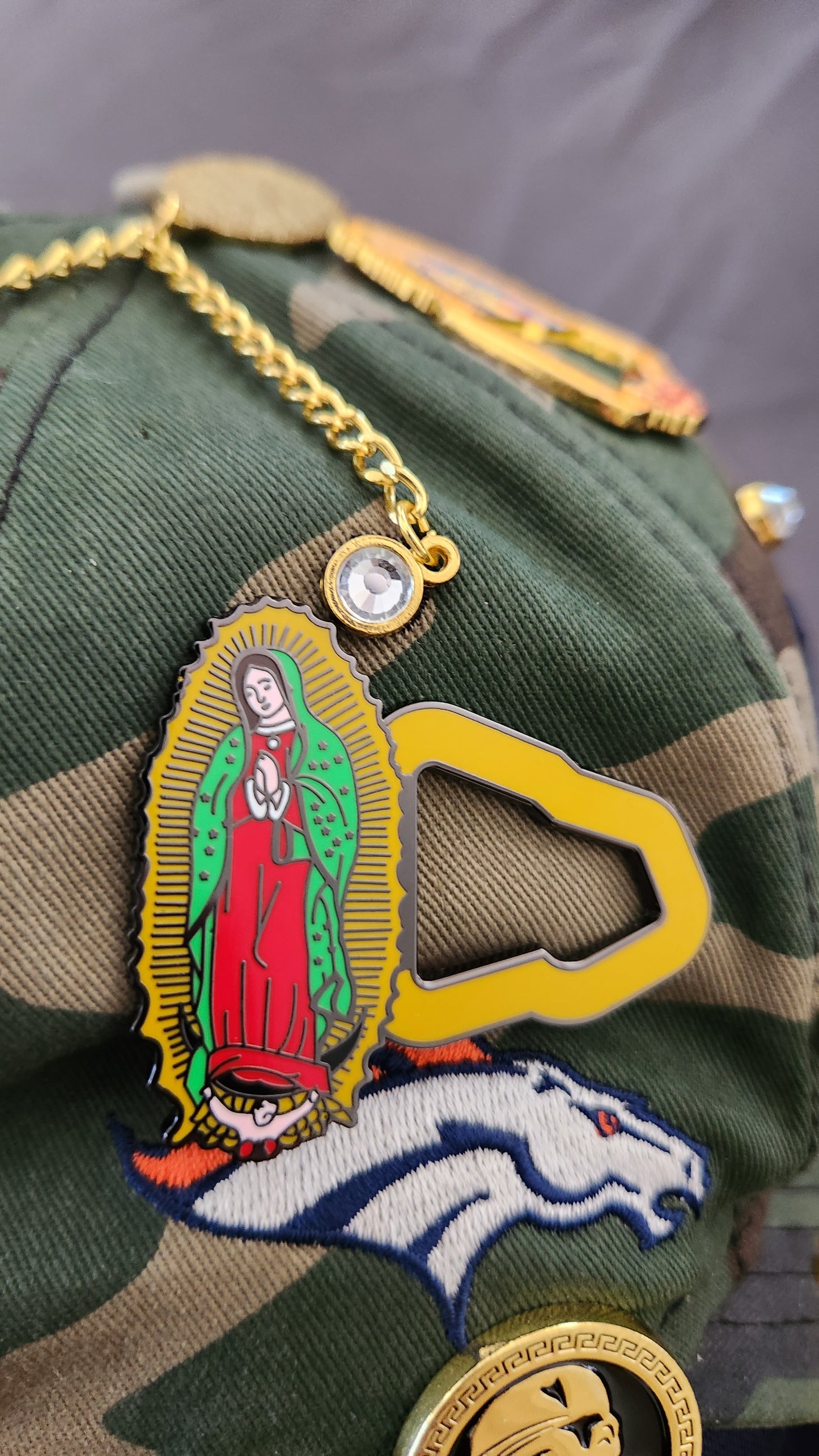 Newera Virgen de Guadalupe #2 Hat Pin