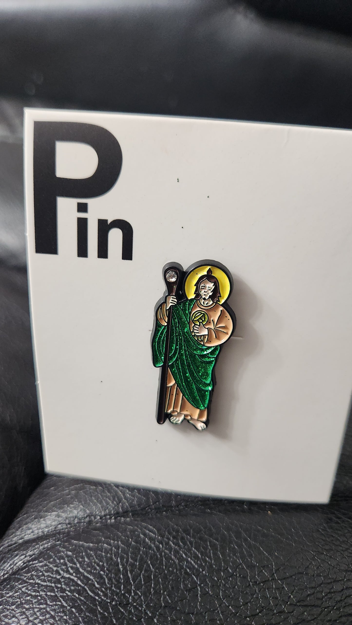 San Judas new Hat pin