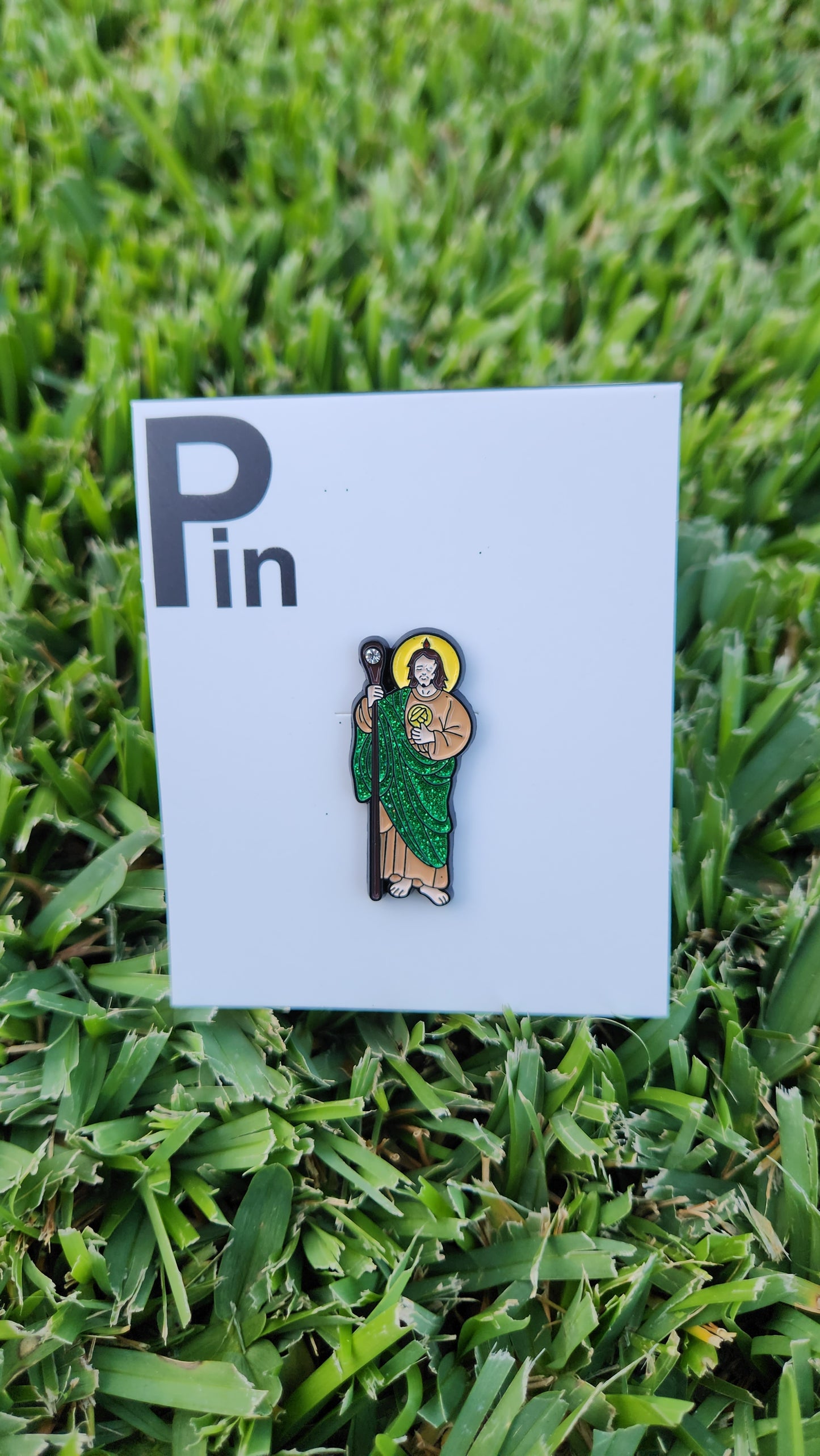 San Judas new Hat pin